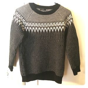 J Crew 3/4 Sleeve Sweater